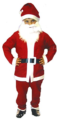 Child Christmas Santa Costume age 4-6 Years
