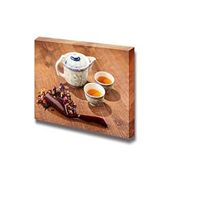 Tea Ceremony Composition with Hand Fan