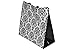 ReBagMe Extra Large Very Strong Reusable Grocery Bag - Laminated Recycled Shopper Tote - Very Large Gift Bag - Great Waterproof Beach Bag (19x17x8 Inches, Damask)