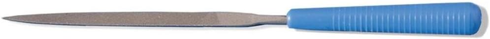 Grobet 16cm Warding Needle File with Handle, Cut 2, Item No. 30.664
