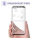 Woitech Samsung Galaxy S8 PLUS Screen Protector, Full Coverage Tempered Glass Screen Cover -black