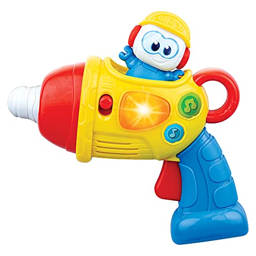 Kiddolab The Little Builder Drill Kids Musical Spinning Drill Toy