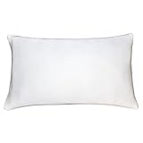 My Perfect Dreams Bamboo Adjustable Shredded Memory Foam Pillow - Sleep Like A Baby Hypoallergenic and Dust Mite Resistant White Bamboo Cover Queen