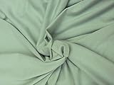 ORGANIC Cotton Fabric Jersey Knit By The Yard Sage 3/15