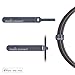 Moshi USB-A to Lightning Cable 10ft/3m [MFi-Certified], iPhone Charger for Car, for iPhone 12 Pro/12 Pro Max/12 mini/11/11 Pro Max/11 Pro/XR/XS Max, iPad/AirPods, Cable Manager Included, Black