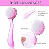 3-Pieces-Facial-Cleansing-Brush-Acrylic-Handle-Face-Scrubbers-Soft-Bristle-Exfoliator-Cleaner-Brush-Scrub-Exfoliating-Facial-Brush-for-Face-Care-Makeup-Skincare-Removal-Pink-Purple-Blue 3 Pieces Facial Cleansing Brush Acrylic Handle Face Scrubbers Soft Bristle Exfoliator Cleaner Brush Scrub Exfoliating…