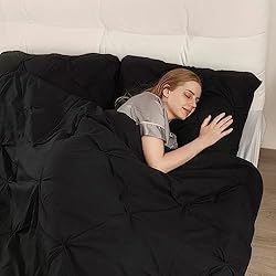 DOWNCOOL King Comforter Set - Black Comforter King