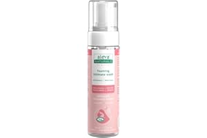Aleva Naturals Foaming Intimate Wash, Cleanses and Refreshes Women’s Intimate Areas, pH Balanced, Natural and Organic Formula