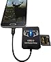 BoneViewTM2.0 Trail and Game Camera Viewer for AndroidTM Phones, Micro USB Connector, Reads SD and Micro SD Cards