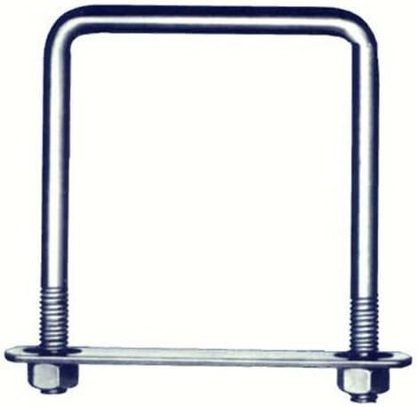 Hindley 41306 2" X 7" Square Zinc U-Bolts