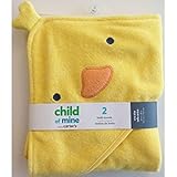 Child Of Mine by Carter's Newborn Baby Boy or Girl Unisex Hooded Towel