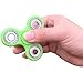 Tri Fidget Hand Spinner - 2017 Best Fidget Spinner Toy For Relieving ADHD, Anxiety - EDC Finger Toy, Work Ultra Fast Bearings Great Gift (Green) (Green)
