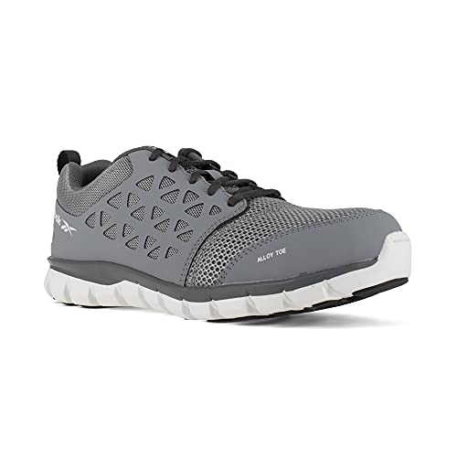 Reebok Work Men's Sublite Cushion Alloy Toe Comfort Athletic Wo Grey - 12 Wide at Amazon