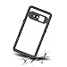EFFUN Samsung Galaxy Note 8 Waterproof Case, IP68 Certified Waterproof Underwater Cover Dust/Snow/Shock Proof Case with Phone Stand, PH Test Paper and Floating for Strap for Samsung Note 8 Black