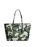GUESS Factory Women's Peak Camo Print Tote