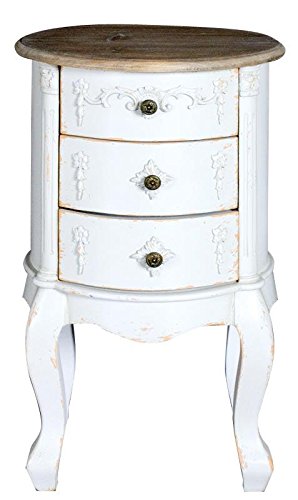 Shabby Chic Drum Chest Of Drawers Amazon Co Uk Kitchen Home