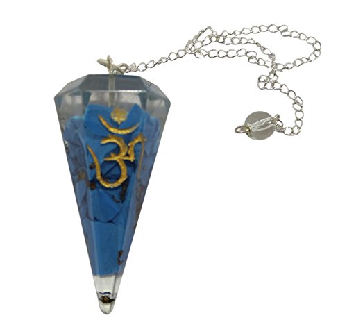 Wholesalegemshop orgone turquoise pendulum jewelry men …