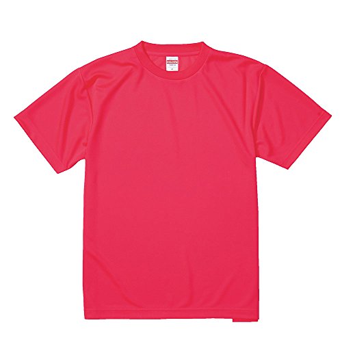[ユナイテッドアスレ] 4.1オンス ドライ アスレチック Tシャツ 590001 [メンズ] 114 蛍光ピンク XL