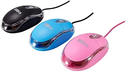 SOONGO Pink USB Optical Mouse for Laptop PC & Desktop - Compatible with Windows, Linux, Mac, Medium - Image 5