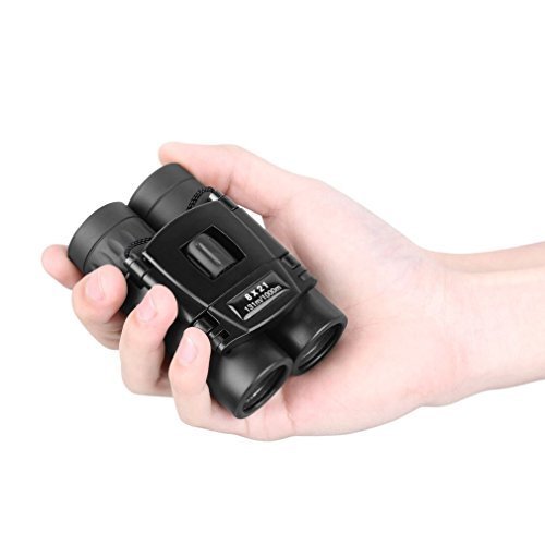 Compact Binoculars, OUTAD Folding Mini Pocket Wide Views Binocular For Travel Hiking Bird Watching (Professional, HD, High Powered, Waterproof, Fogproof, Dustproof)