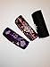 Lipstick Case 3pcs Set Lipstick Case w/Mirror,Hi-End Japanese Textiles Fabric with Floral Design ,Random Colors, Assorted 3.5