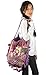 Tribe Azure Large Casual Colorful Patchwork Hippie Woman Bag Tote Canvas Beach Shoulder Handbag School Laptop Books Blanket Camping Market Travel Handmade