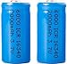 Ponnky 8 x 2000mah 3.7v Cr123a 16340 Li-ion Rechargeable Battery