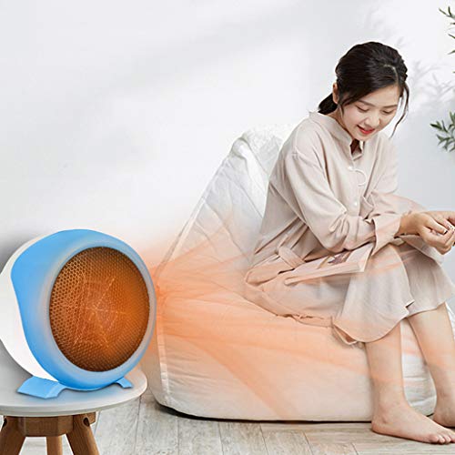 Pstars Ultra Silent Air Heating Warmer, Mini Portable Ceramic Space Heater with Adjustable Thermostat, Automatic Overheat Protection, Energy Saving, Office Winter Desktop Warm - Thumbnail 4