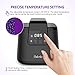 iTeknic Wax Warmer Hair Removal Waxing Kit Hard Wax Machine with Adjustable Temperature LED Display Professional Home Wax Heater with 4 Scents Wax Bean and 10 Wax Sticks for Face, Legs, Arms, Bikini