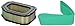 N2 9524 Air Filter and Pre-Filter for Cub Cadet LT1045, LT1050, GT1554, I1046, LT1046, I1050, GTX 1054, LGTX 1054, SLT 1554 & 13AP11CP756 - (Only When Equipped With An Air Filter Shaped Like This One)