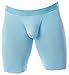 Obviously Apparel Downtown Collection - AnatoMAX Boxer Brief 9 inch Leg - Flint Blue - Medium