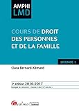Cours de droit des personnes et de la famille by 