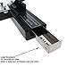 Heavy Duty Stapler Style ID Badge Slot Hole Punch (Rectangle) - with Adjustable Guides and Non-Skid Base for PVC & Plastic and Laminated Paper Cards by Specialist ID