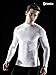 SSTM-T11-WHT_2X-Large j-3XL Tesla New Men's Cool Compression long sleeve quick dry Running sports Baselayer Underwear underlayer climbing hiking hunting skin clothe