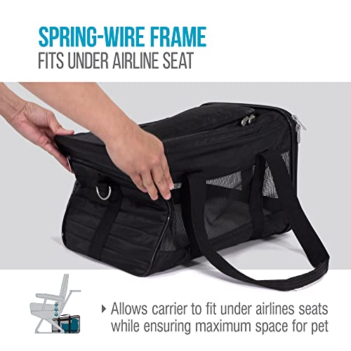 Sherpa Original Deluxe Travel Pet Carrier, Airline Approved