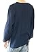 Men's Summer T-Shirt 100% Cotton Hippie Shirt V-Neck Beach Yoga Top (US, Alpha, Medium, Regular, Regular, Grey)