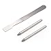 2PCS Stainless Steel 550 Paracord FID, Lacing, Stitching Needles with Paracord Smoothing Tool Perfect for Paracord Bracelet and Leather Weaving