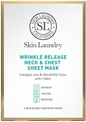 Skin Laundry Wrinkle Release Neck &amp; Chest Sheet Mask - Box of 5