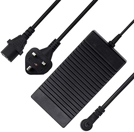 HotTopStar 19V 9.5A 180W AC Power Adapter Replacement for ASUS Rog Gaming Laptop G55 G55VW G53SX G46VW G70 G71 G72 G72GX G73 G73JH G73 G73SW G74 G74S G74SX G75 Notebook, P/N: ADP-180HB D Power Cord