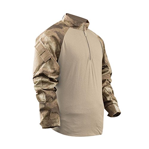 Tru-Spec A-TACS TRU Combat Shirt, AU Camo, SR