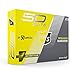 WILSON Staff Fifty Elite Golf Ball, Yellow