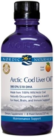 Arctic Cod Liver Oil Orange 8 oz