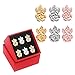 YAVIS [Update] Earring Lifters, 3 Pairs of Adjustable Hypoallergenic Earring Backs Lifts Support for Women Ear Lobe Support Patches (Gold Plated, Silver Plated, Rose Gold - Flower Style)