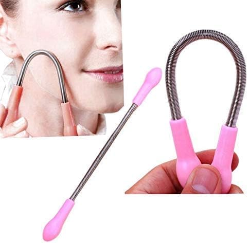 shopiral Stick for Facial Hair Removal Spring Threading Shaver Face Skin Care Tool