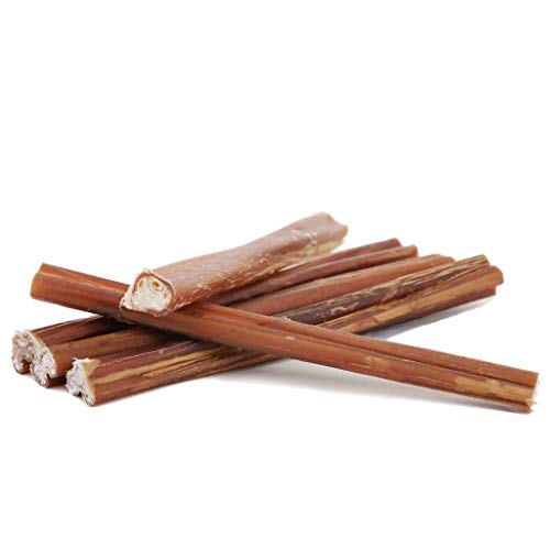 FULLY BULLY Sticks Premium Bully Sticks, 6 Inch Low Odor (25 Pack