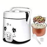 IronRen 1.2L Mini Rice Cooker, Electric Lunch