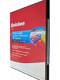 Quicken Deluxe 2017 Software (No Subscription) Win/PC Manage Your Money & Save