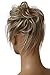 CAISHA XXL Hairpiece Scrunchie Updo Voluminous Slightly Wavy Messy Bun Light Brown Blonde Mix G21F