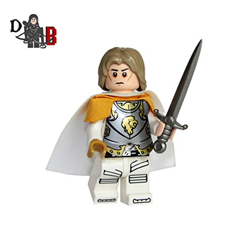 Custom Game of Thrones Jaime Lannister with Custom cape/Shoulder cape & Sword.