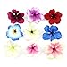 fake flowers heads Bulk Spring Silk Orchid Artificial Flower Heads,Gladiolus Cymbidium Flowers for Wedding Decoration 100pcs/lot (Multicolor)